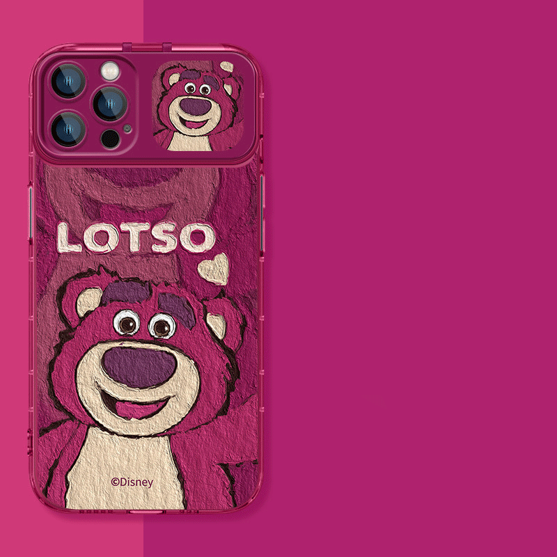 Lusterko do makijażu Strawberry Bear odpowiednie do etui na telefon ko