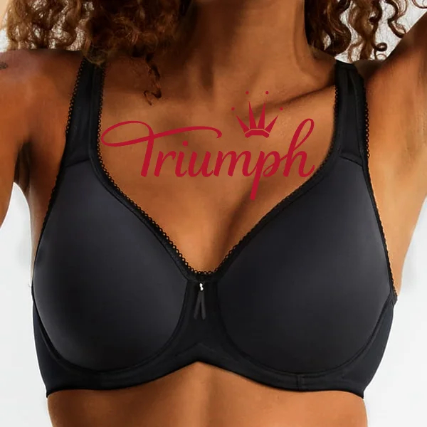 Triumph® – 3 temp.💖50% zniżki✨2024 nowy, oddychający i wygodny biustonosz plus size【65A-120H】