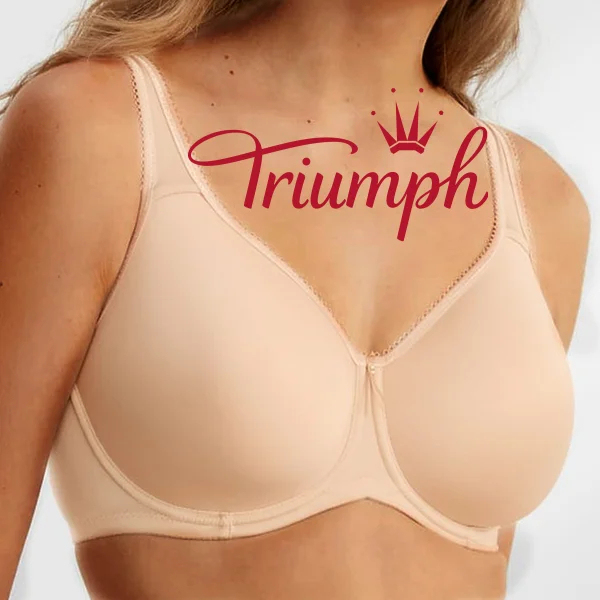 Triumph® – 3 temp.💖50% zniżki✨2024 nowy, oddychający i wygodny biustonosz plus size【65A-120H】
