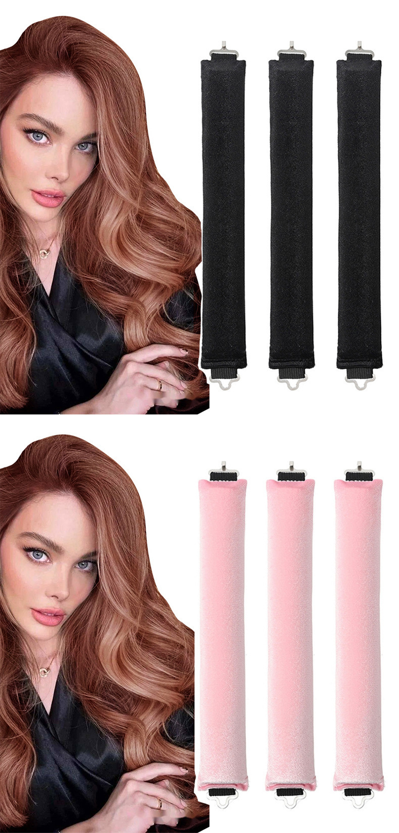 Oferta specjalna -49% ZNIŻKI🔥Satynowy zestaw do curlingu bez użycia ciepła
