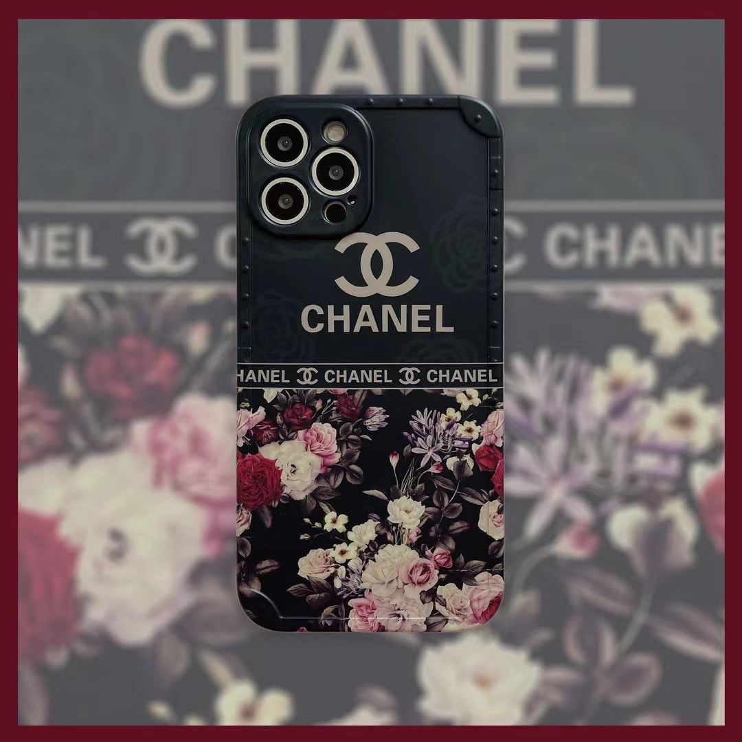 Θήκη iphone με ρετρό εμπριμέ σχέδιο CHANEL