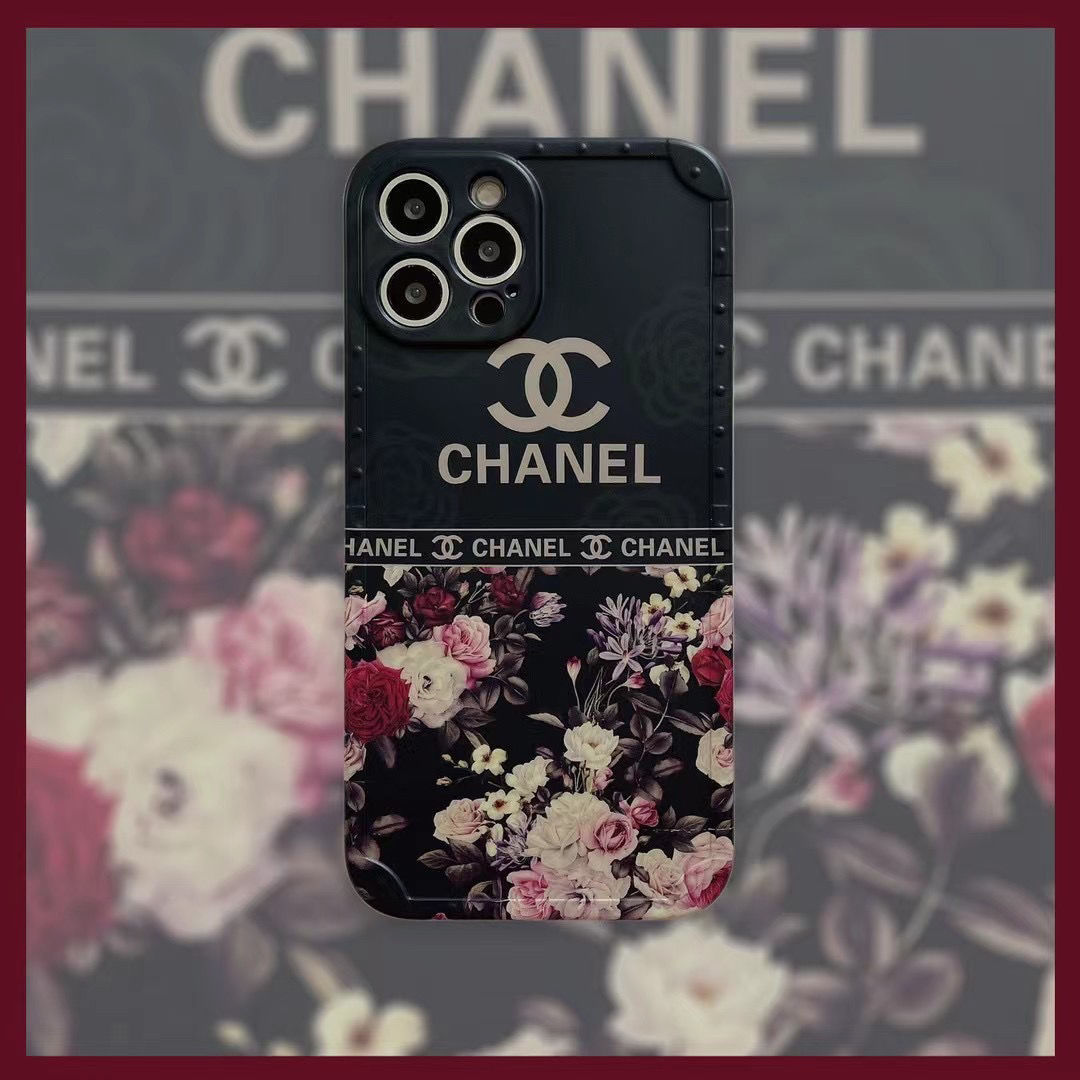 Θήκη iphone με ρετρό εμπριμέ σχέδιο CHANEL
