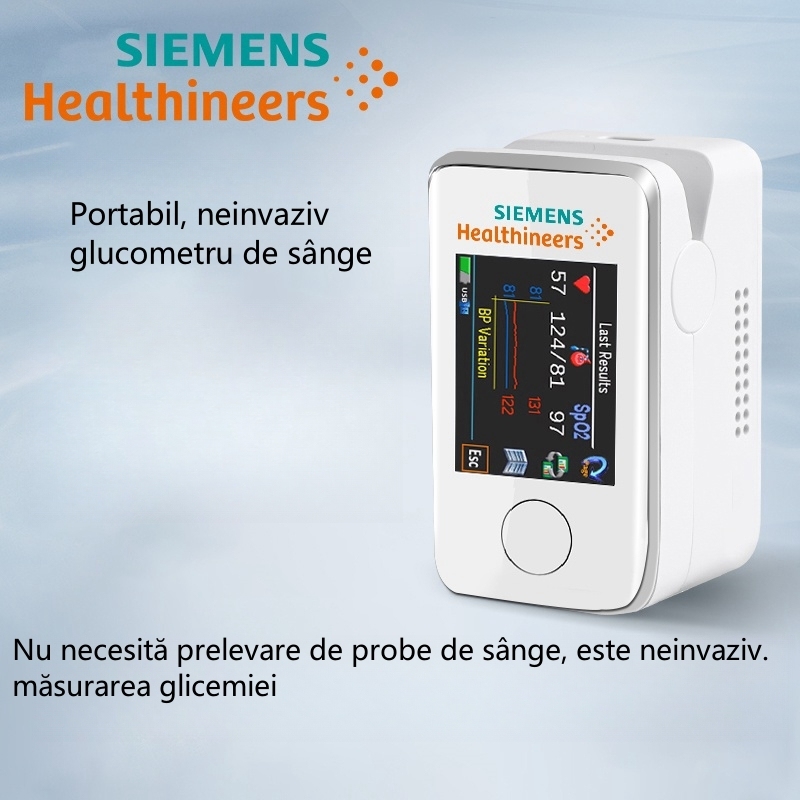 Nieinwazyjny, wielofunkcyjny glukometr firmy Siemens