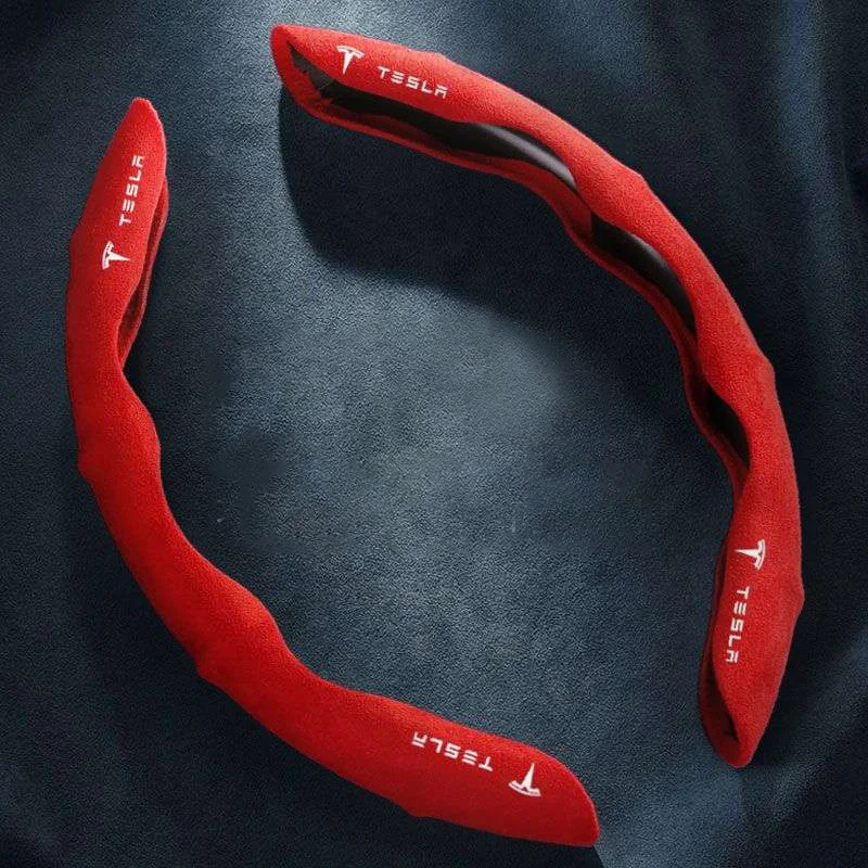Suede steering wheel cover for your vehicle