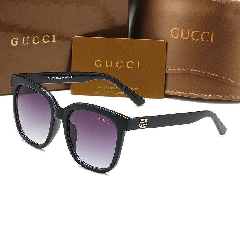 Oryginalne okulary przeciwsłoneczne GUCCI 2024【Etui na okulary + okulary】