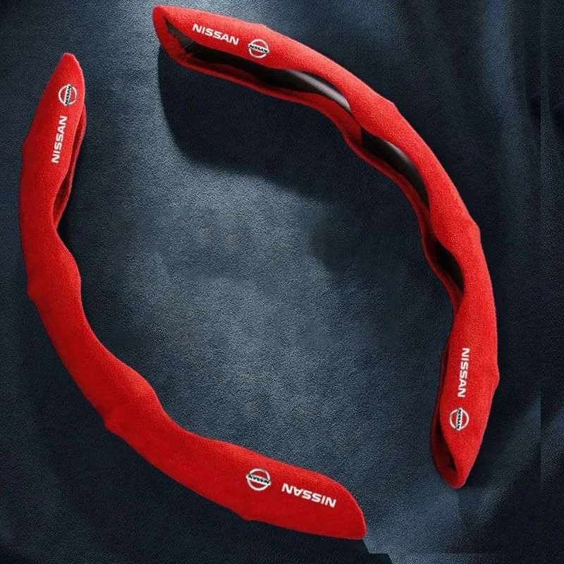 Suede steering wheel cover for your vehicle