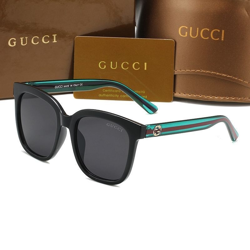 Oryginalne okulary przeciwsłoneczne GUCCI 2024【Etui na okulary + okula