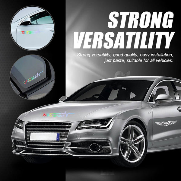 Adesivos refletivos a laser para carros