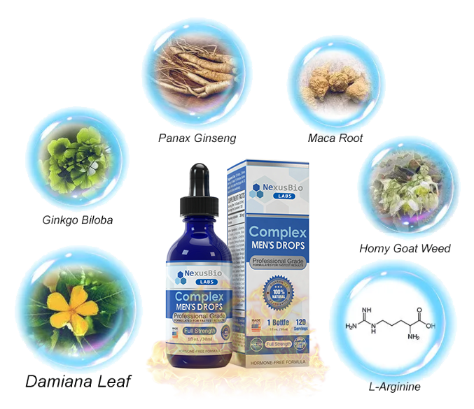 💝NexusBio Labs Complex Męskie krople[🚀💥Super mocna wersja🚀💥][🎉Specjalna oferta z okazji drugiej rocznicy🎉]