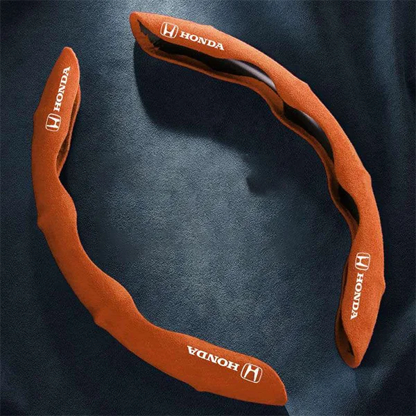 Suede steering wheel cover for your vehicle