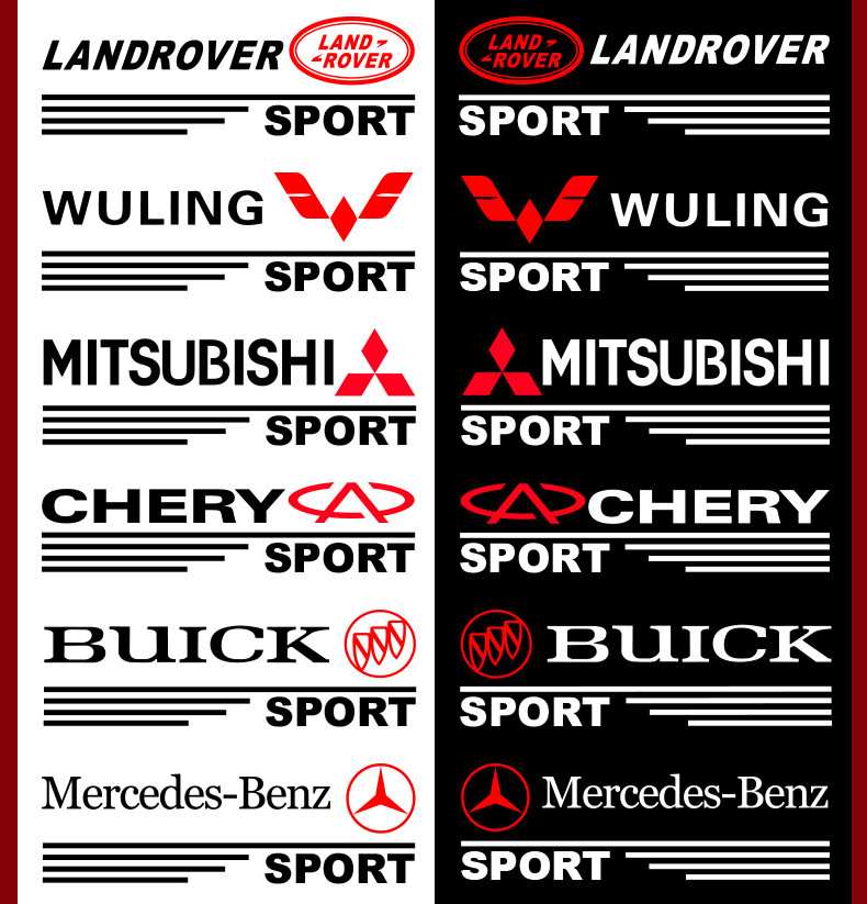 Adesivos decorativos para cobrir arranhões de carro 🎉2 pairs🎉