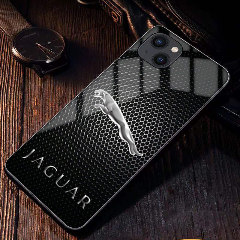 Etui na telefon komórkowy z logo samochodu, model niestandardowy, dowolny model samochodu, model telefonu komórkowego, pełna seria Apple