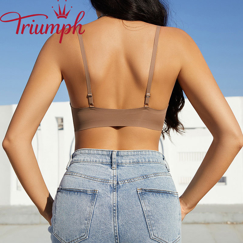 Triumph -Sutien fără cusături din mătase de gheață fără inel de oțel 【S-3XL】