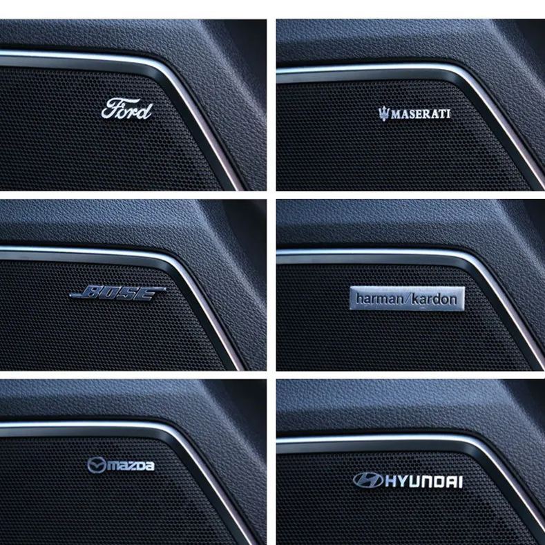 Adesivos de decoração de logotipo de carro criativo 3D 🎉10 peças🎉