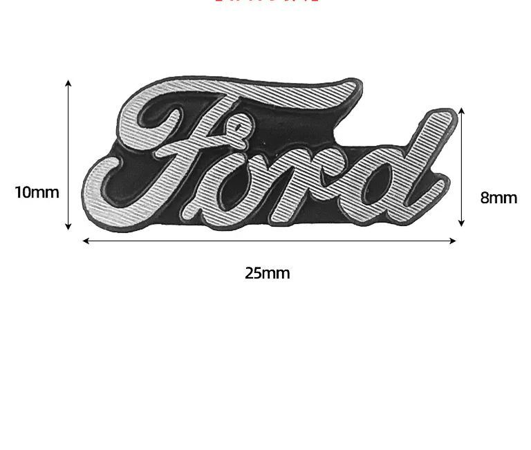 Adesivos de decoração de logotipo de carro criativo 3D 🎉10 peças🎉