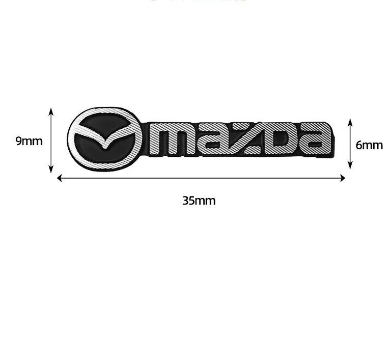 Adesivos de decoração de logotipo de carro criativo 3D 🎉10 peças🎉