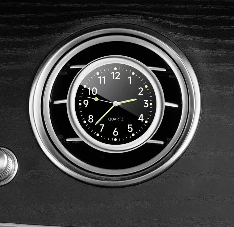 🔥Presente vintage - Mini relógio decorativo luminoso para carro/motocicleta/máquina de costura