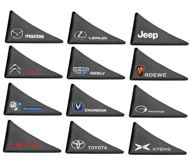 Adesivo decorativo anticolisão para porta de carro