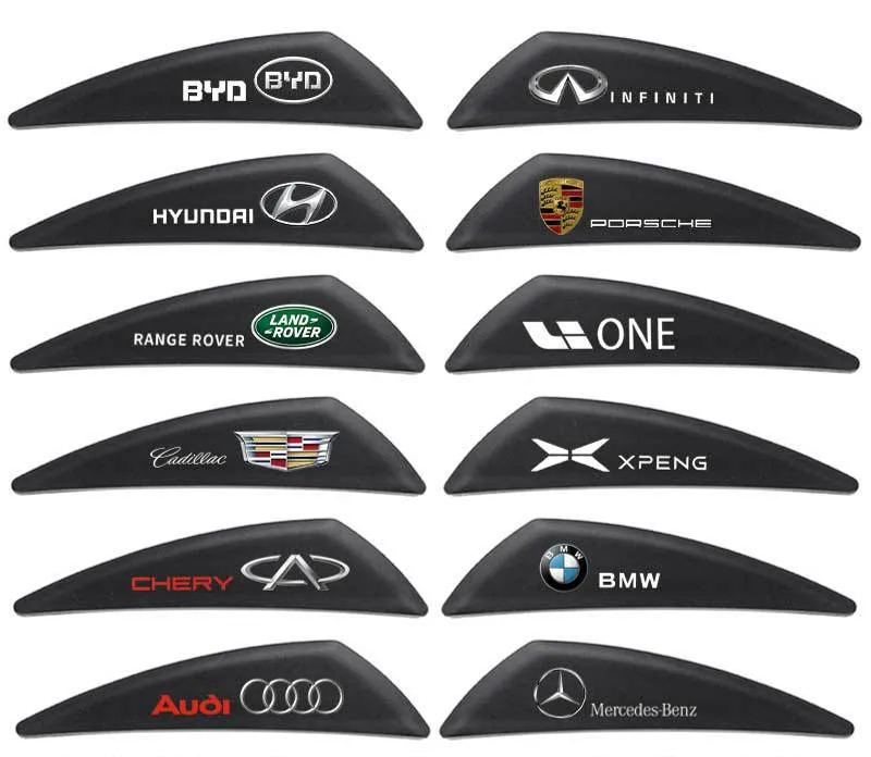 Adesivo decorativo anticolisão para porta de carro