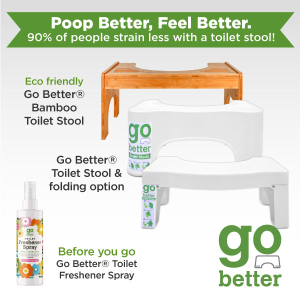 Go Better Folding Toilet Squat Stool – Ideal for Adults and Children