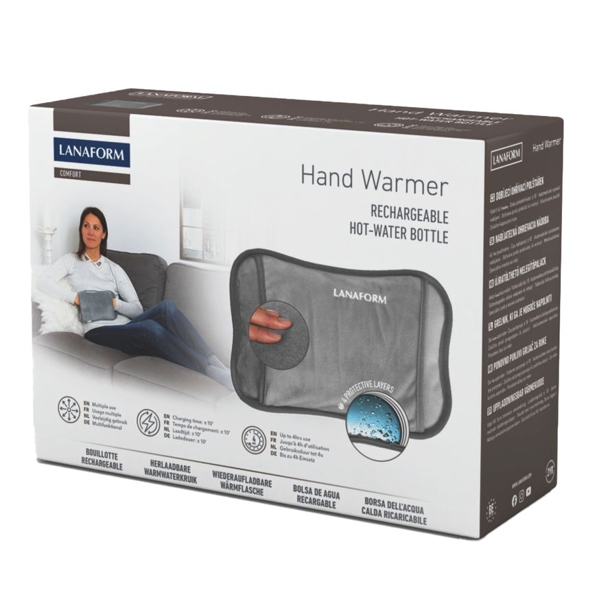 Lanaform Rechargeable Hand Warmer & Heat Pad