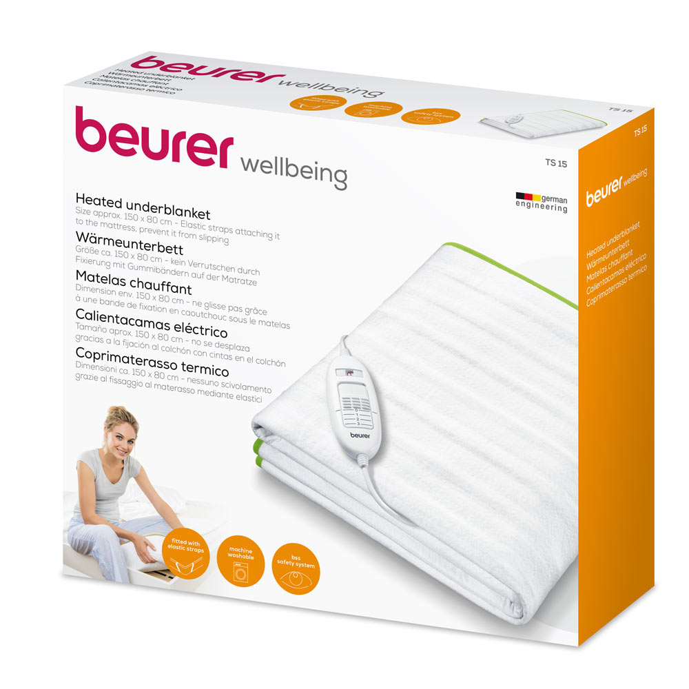 Monogram by Beurer Ecologic Heated Mattress Cover