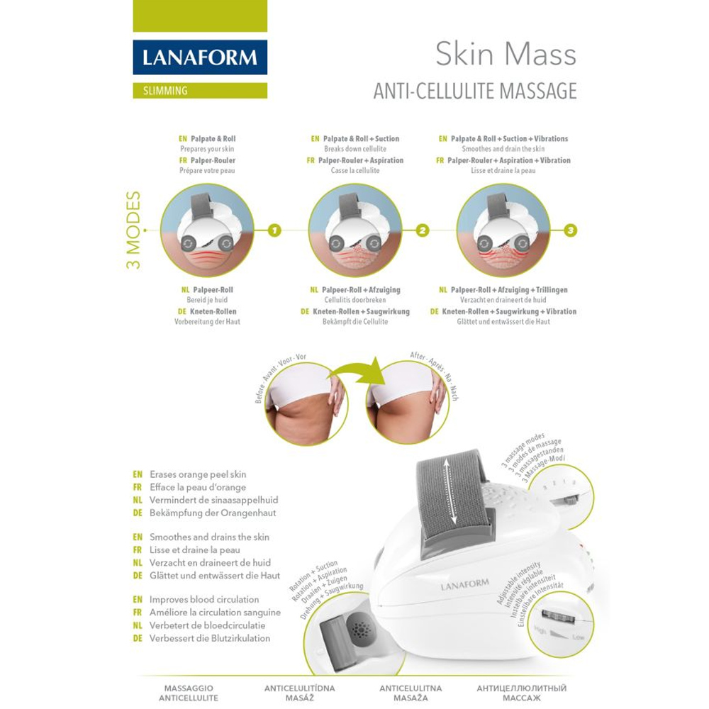 Lanaform Skin Mass Anti-Cellulite Massager