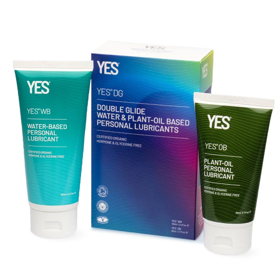 Yes Lube Double Glide Natural Lubricant Multi Pack | StressNoMore