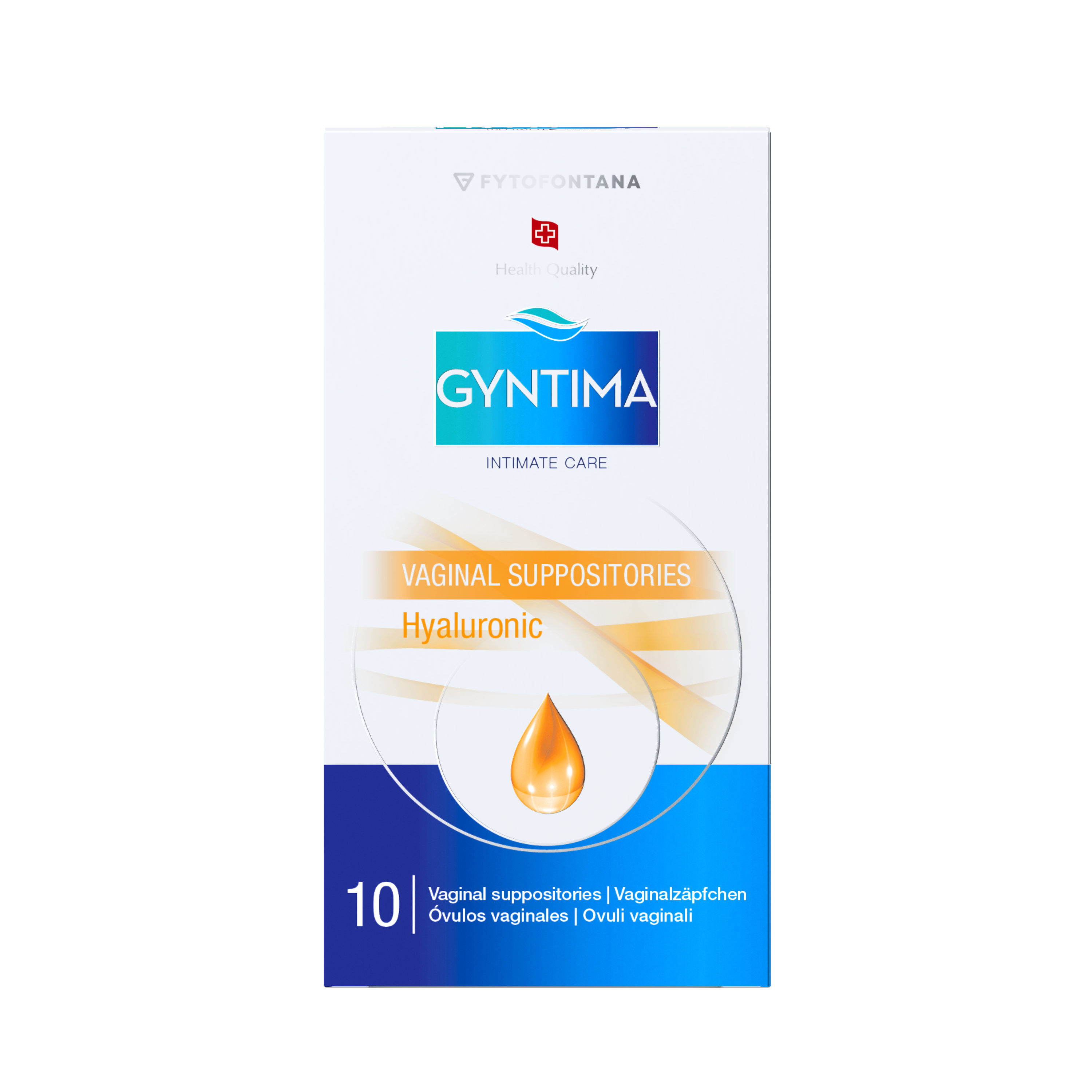 GYNTIMA Vaginal Suppositories - Hyaluronic