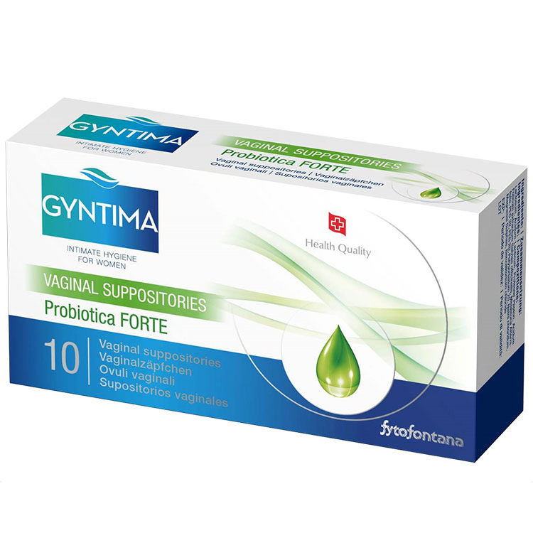 GYNTIMA Vaginal Suppositories - Probiotica Forte 4