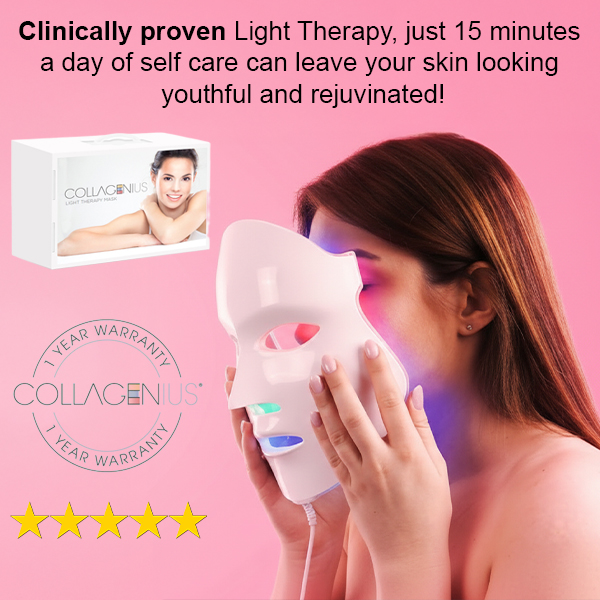Collagenius Collagen Therapy LED Facial Mask