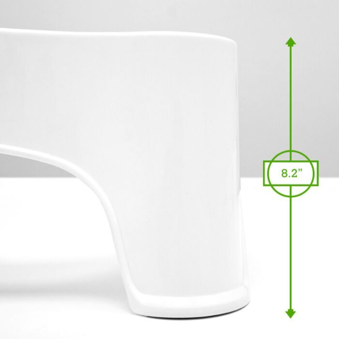 Go Better Toilet Squat Stool - Experience 90% Less Strain