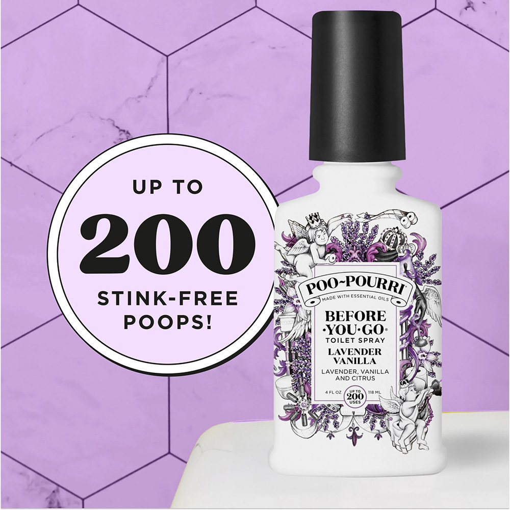 Poo Pourri Lavender Vanilla Before-You-Go Toilet Spray