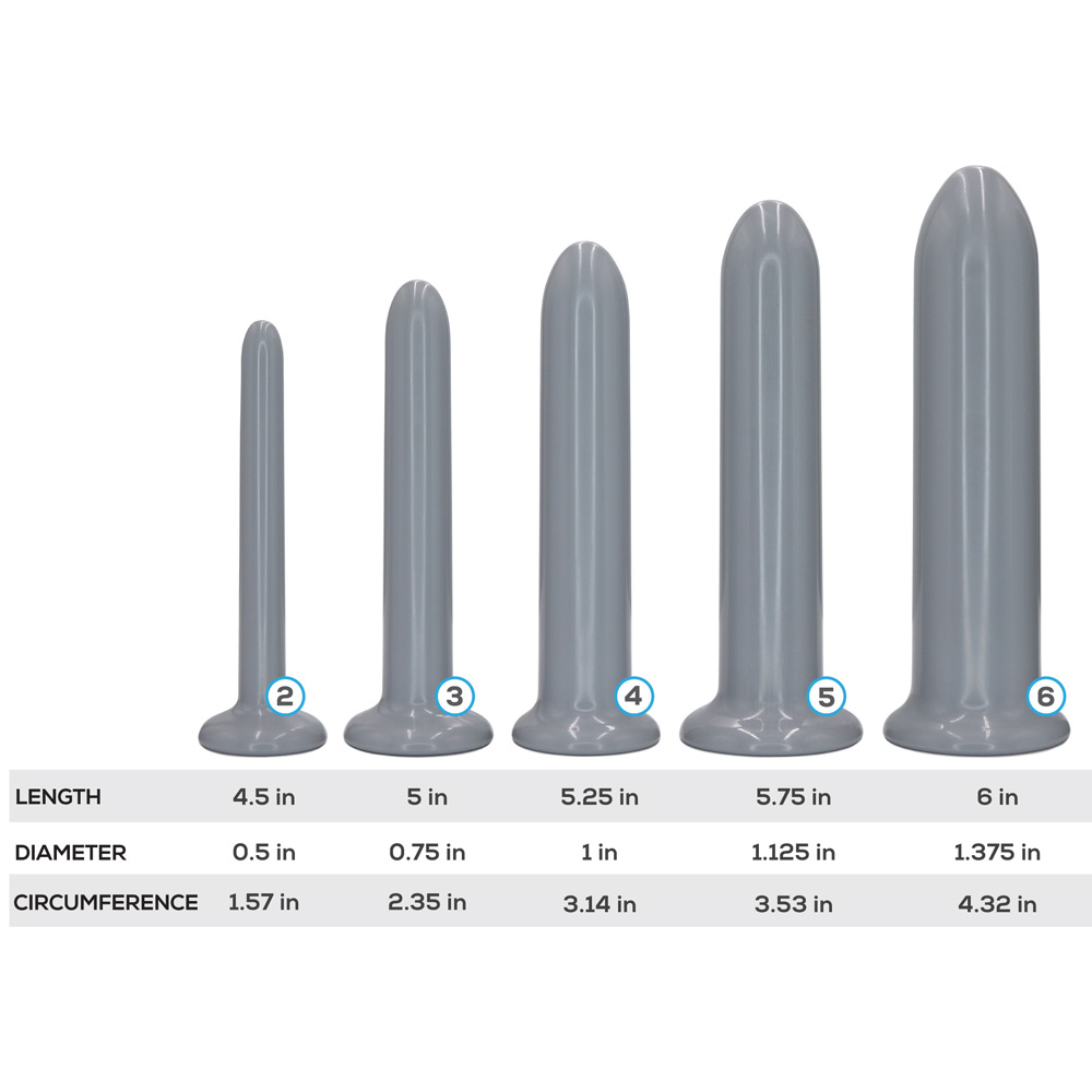 VuVatech Non Magnetic Rectal Dilator Set 3