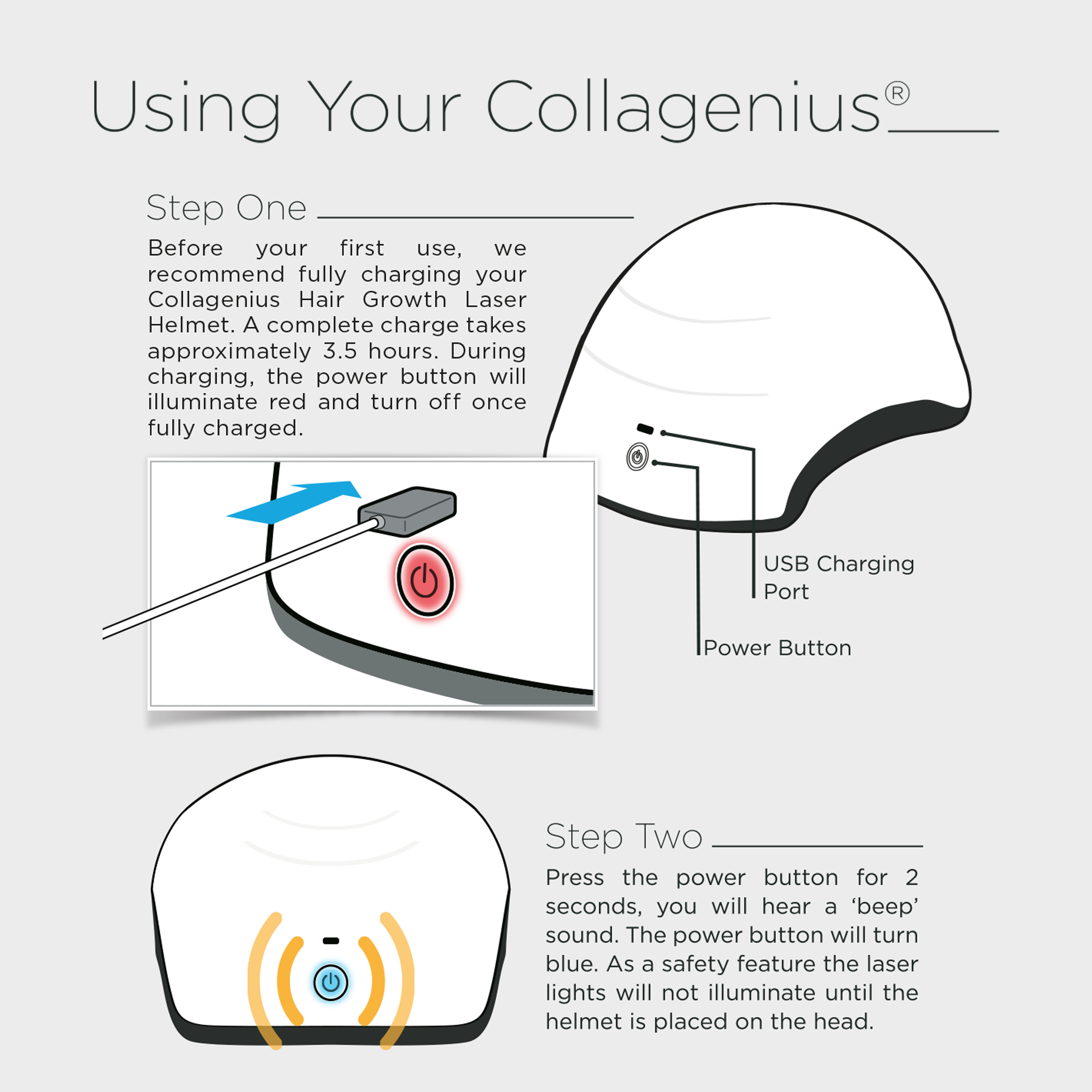 Collagenius Hair Growth Laser Helmet