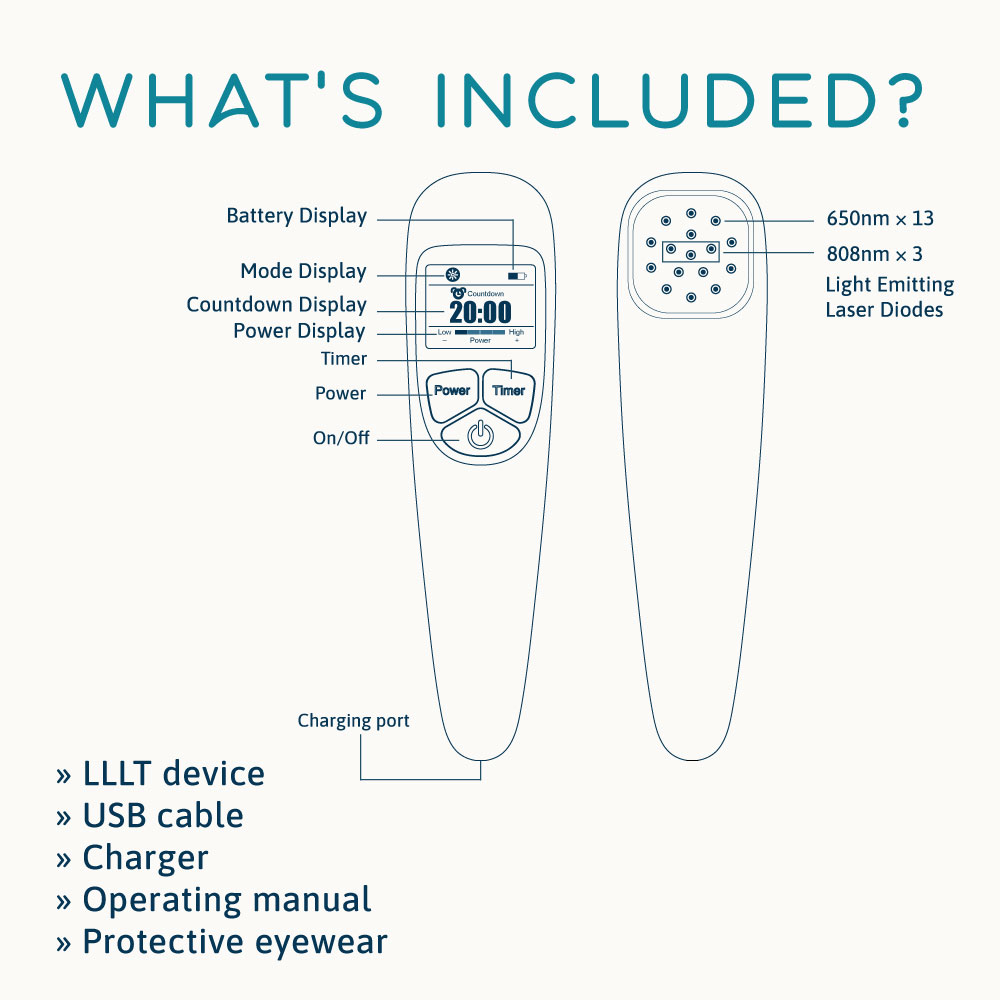 Osalis Handheld Pain Relief Laser Therapy Device 7