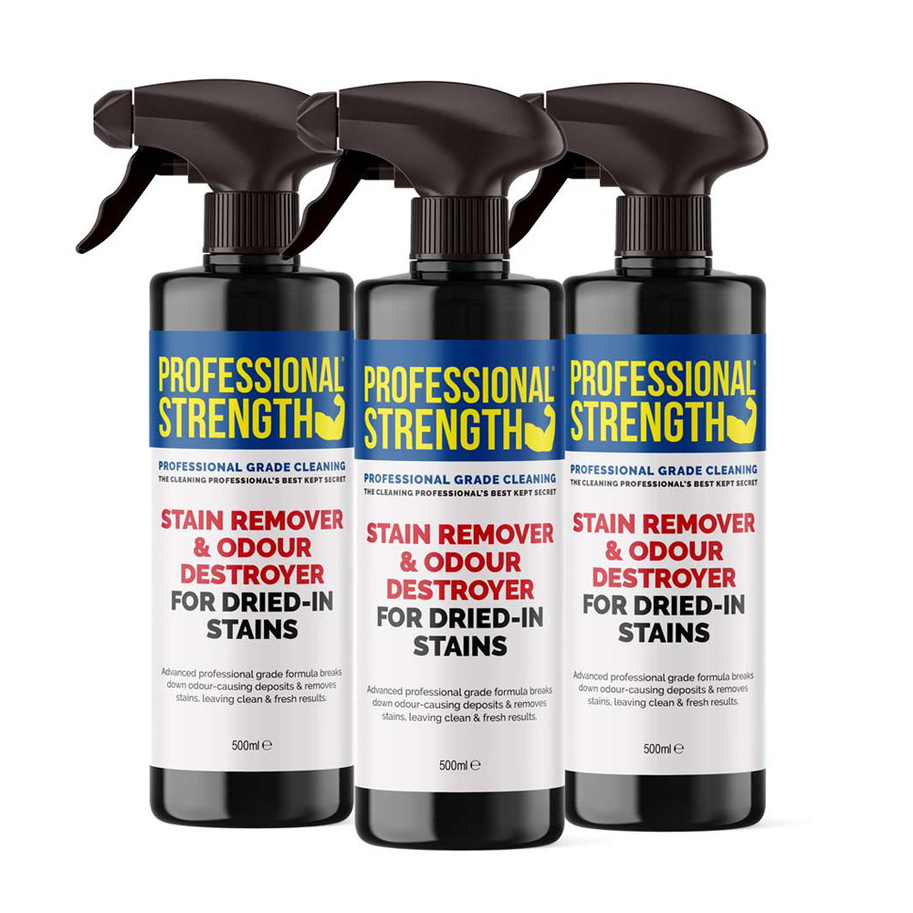 Professional Strength Dried-In Stain Remover & Odour Destroyer