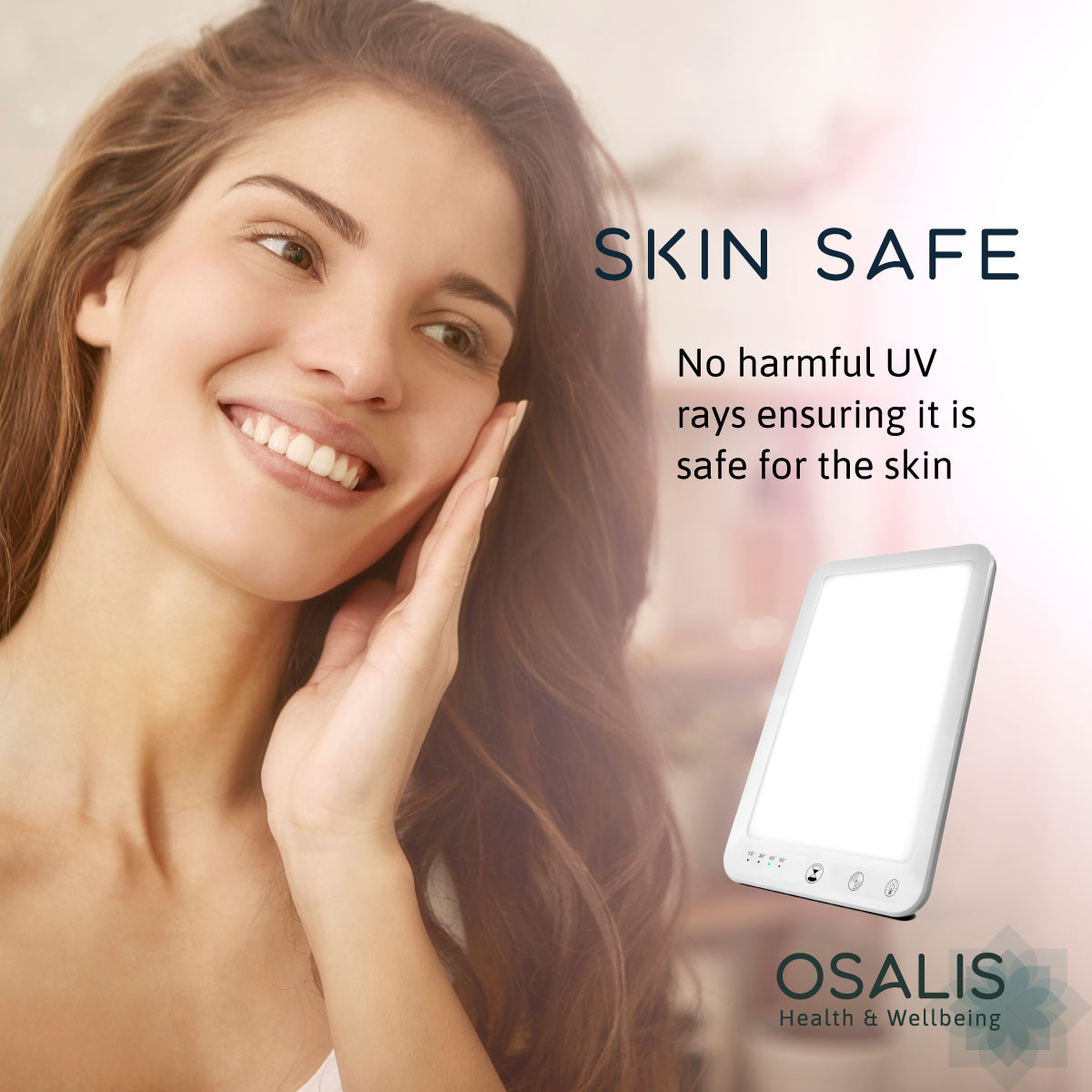 Osalis Compact 10000 Lux Daylight Therapy Lamp for SAD and Winter Blues 6