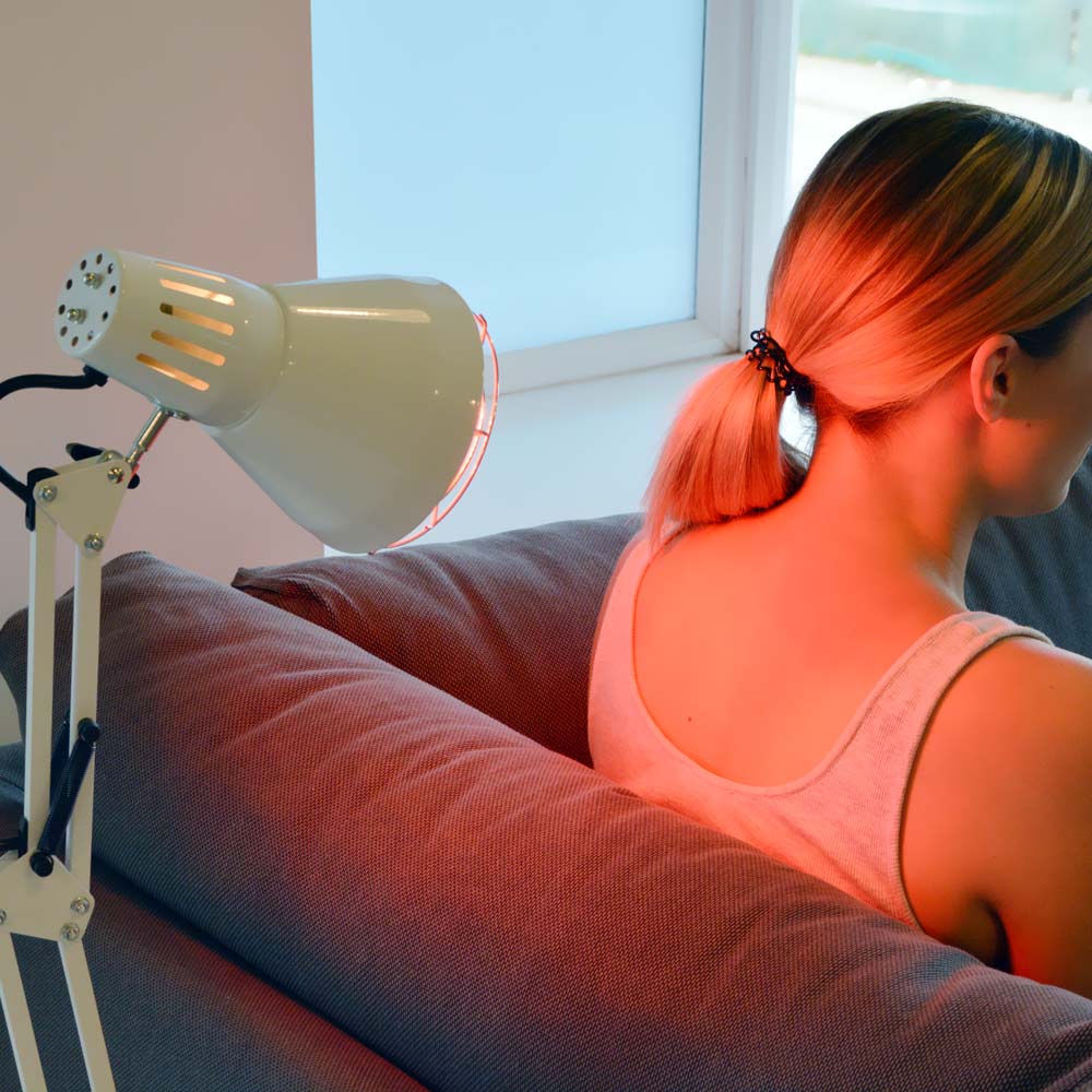 Osalis Health and Fitness Adjustable Infrared Therapy Lamp - 150W 7