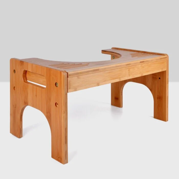 Go Better Bamboo Toilet Stool 7 or 9 Inches