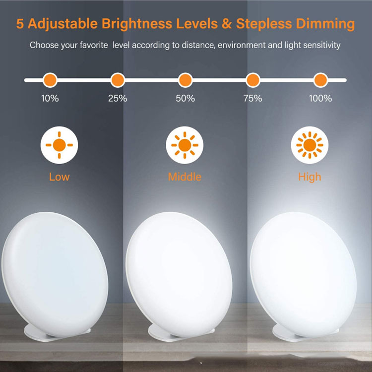 Osalis 12000 Lux Adjustable SAD Lamp With Remote Control 5