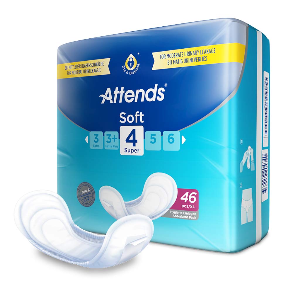 Attends Soft Incontinence Pads 0