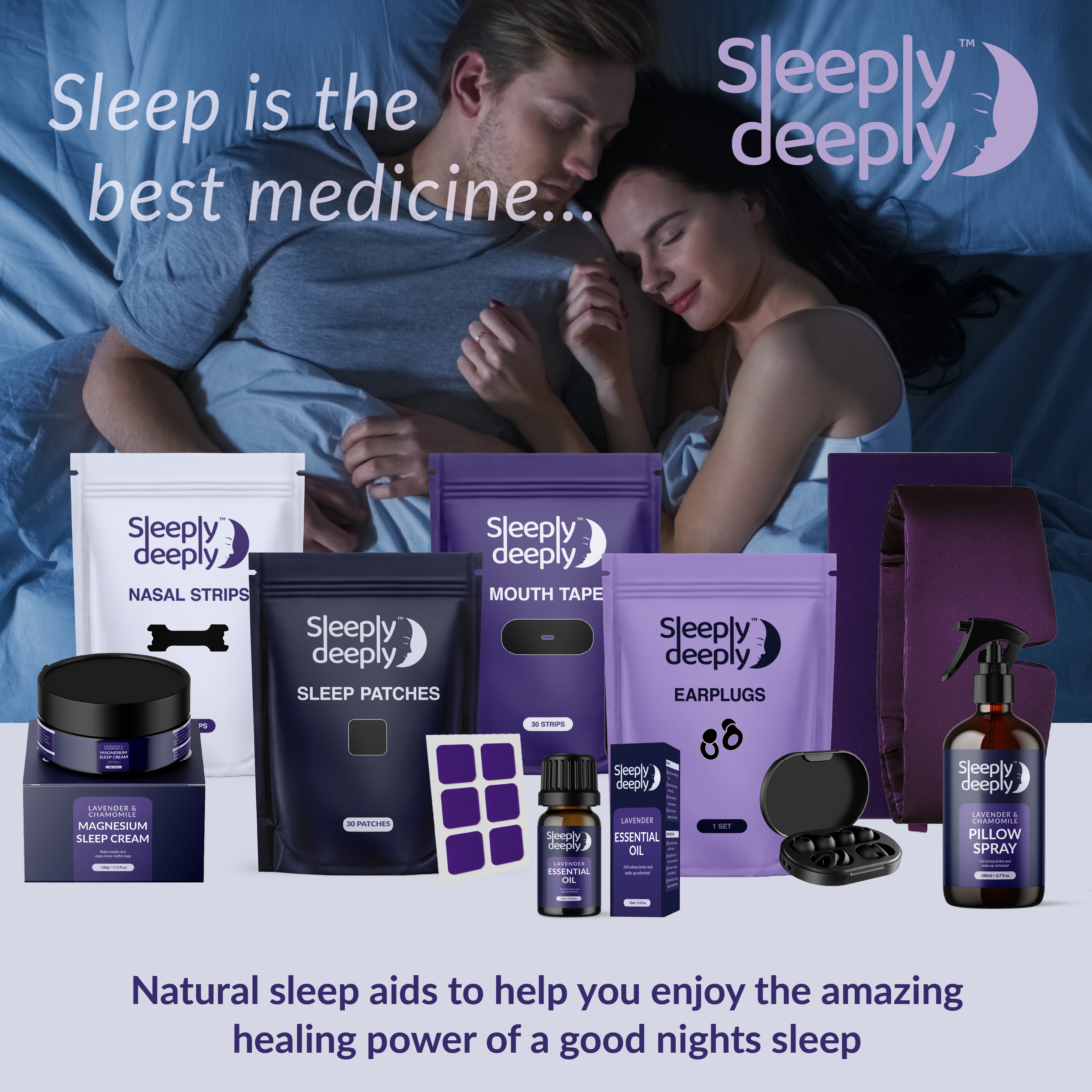 Sleeply Deeply Lavender & Chamomile Calming Pillow Spray