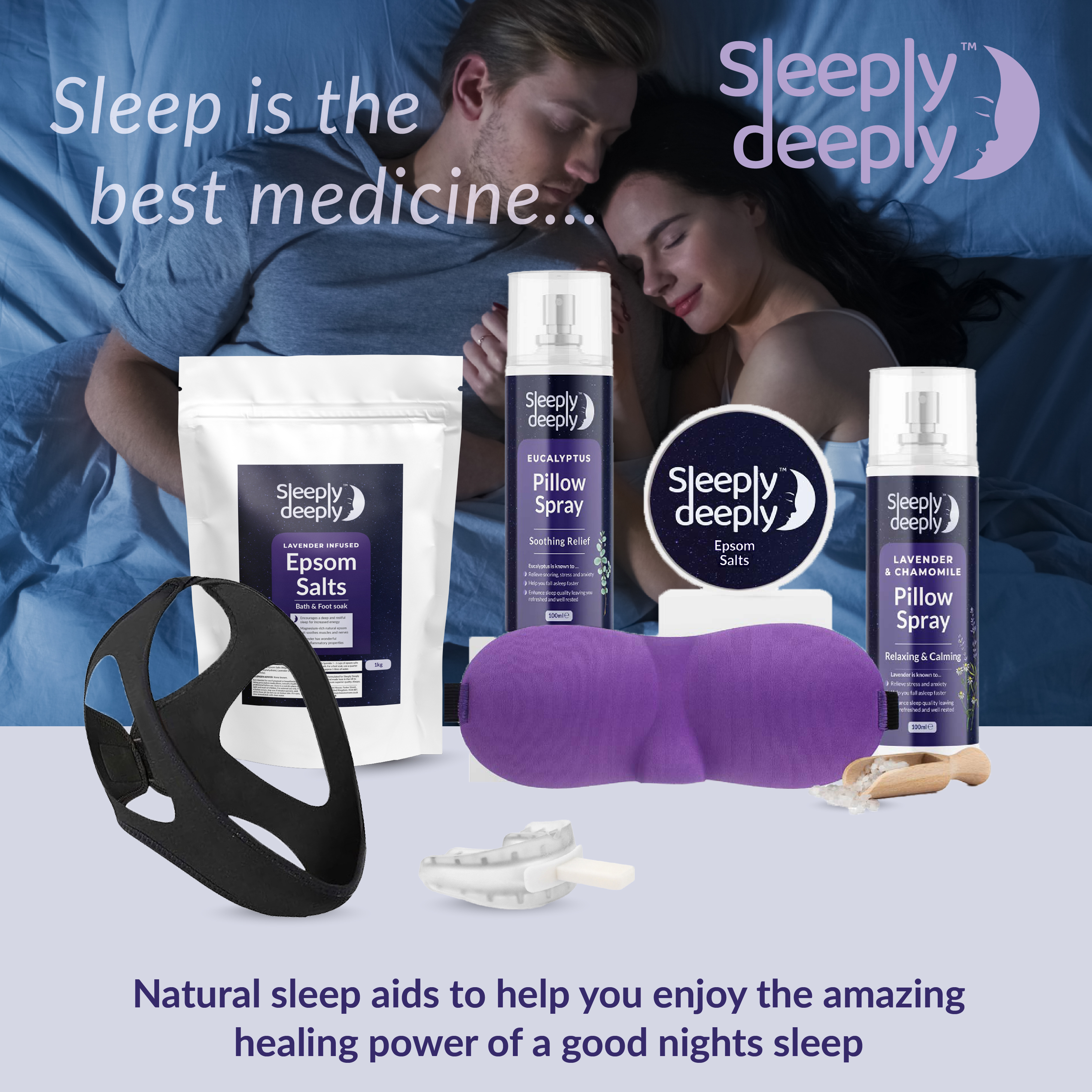 Sleeply Deeply Anti-Snoring Chin Strap