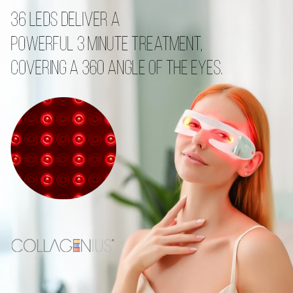 Collagenius Red Light Therapy Eye Mask