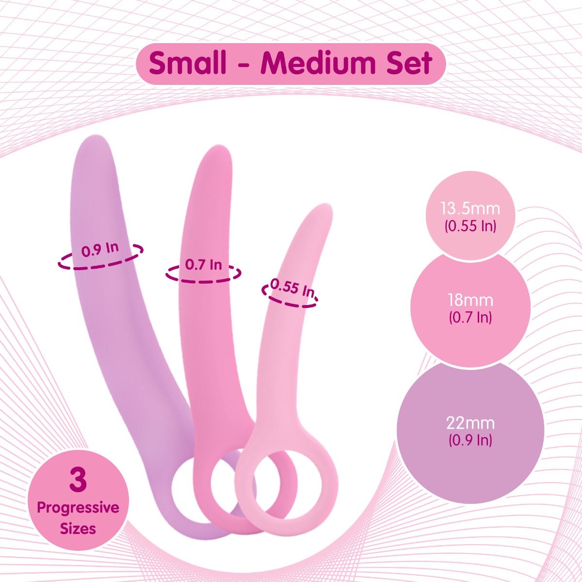 Skins Care Curved Dilator Set