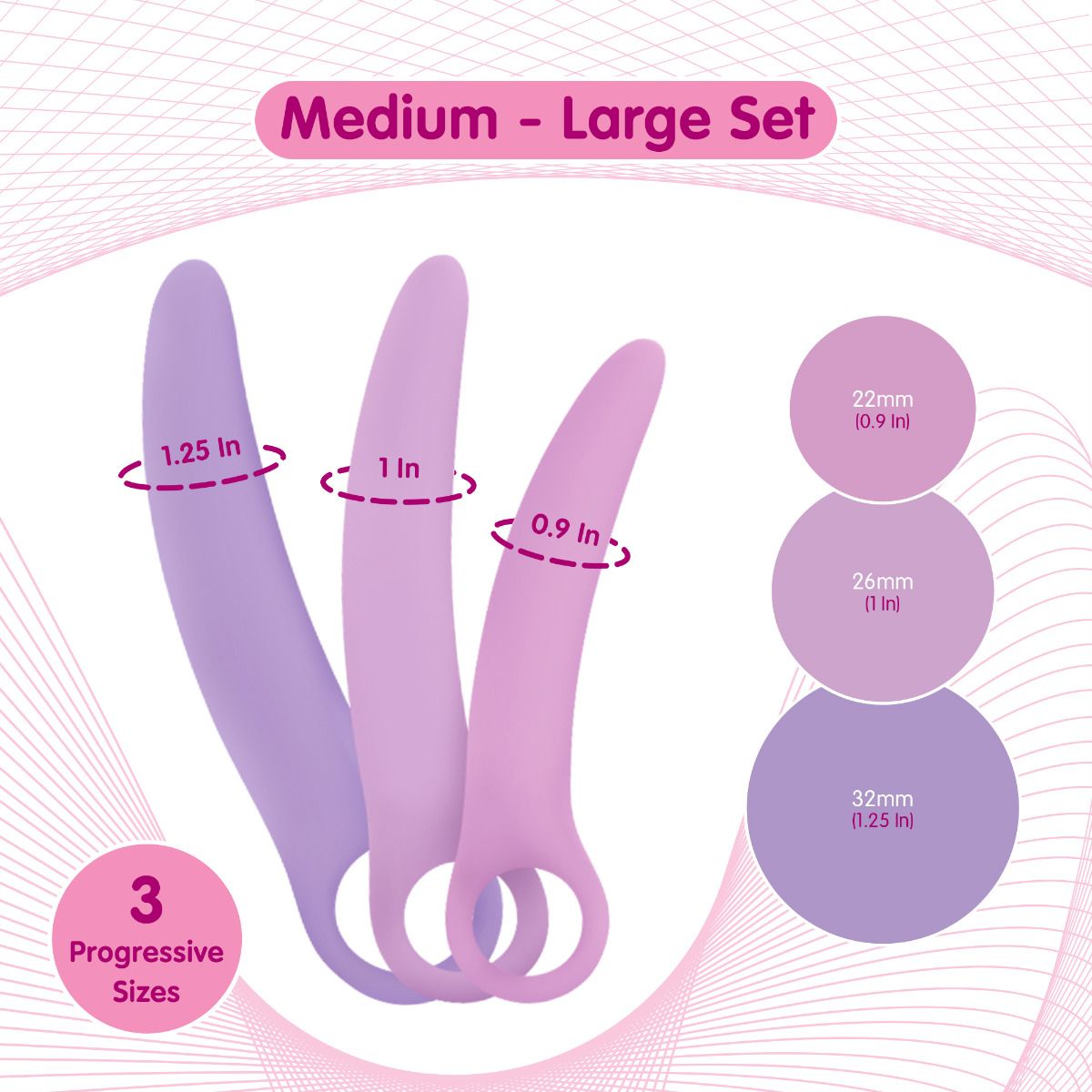 Skins Care Curved Dilator Set