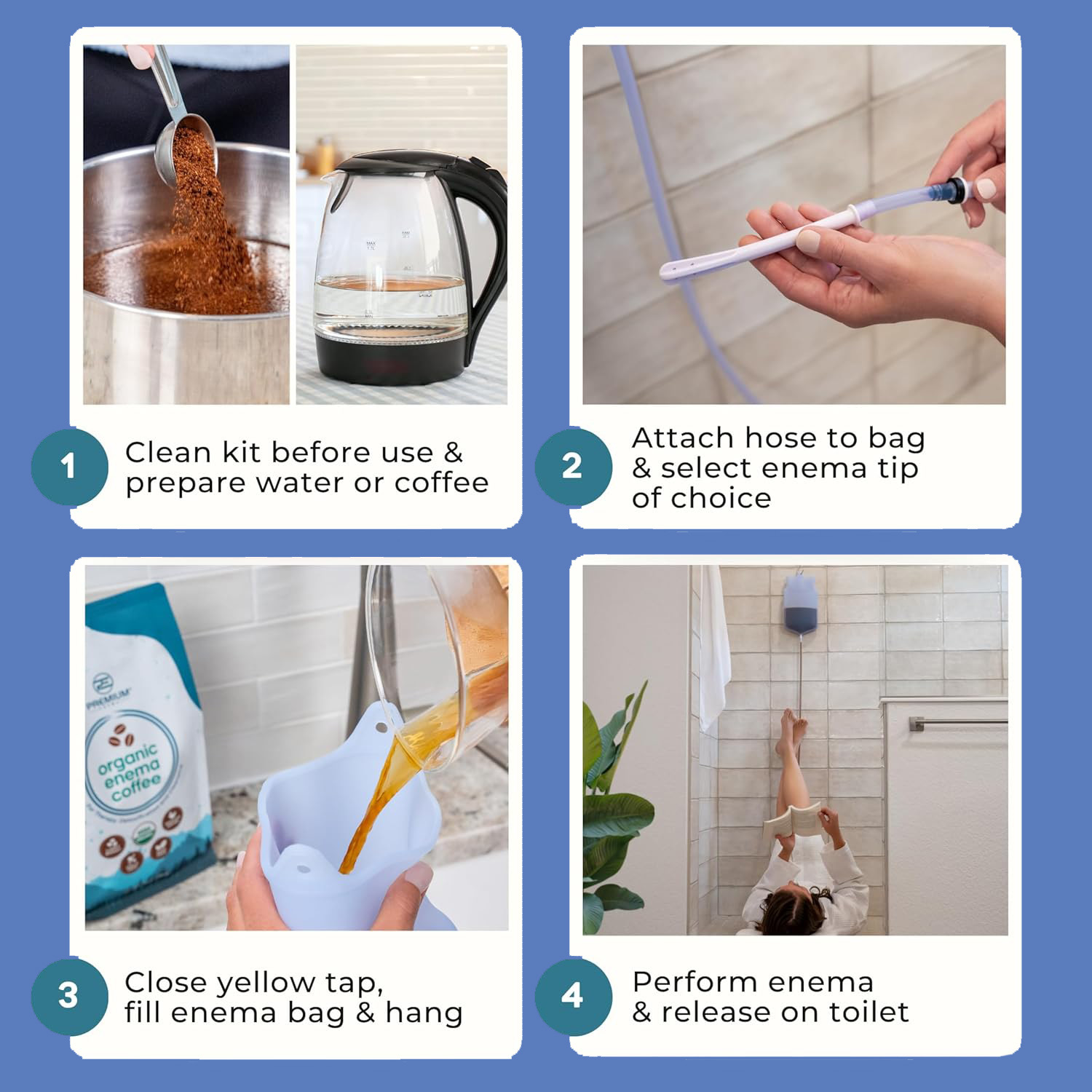 Osalis Silicone Enema Kit