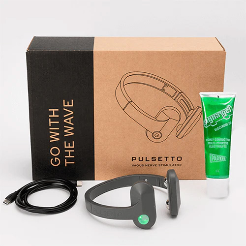 PULSETTO VAGUS NERVE STIMULATOR 快眠サポート Pulsetto Vagus Nerve Stimulator | Stress & Sleep Relief