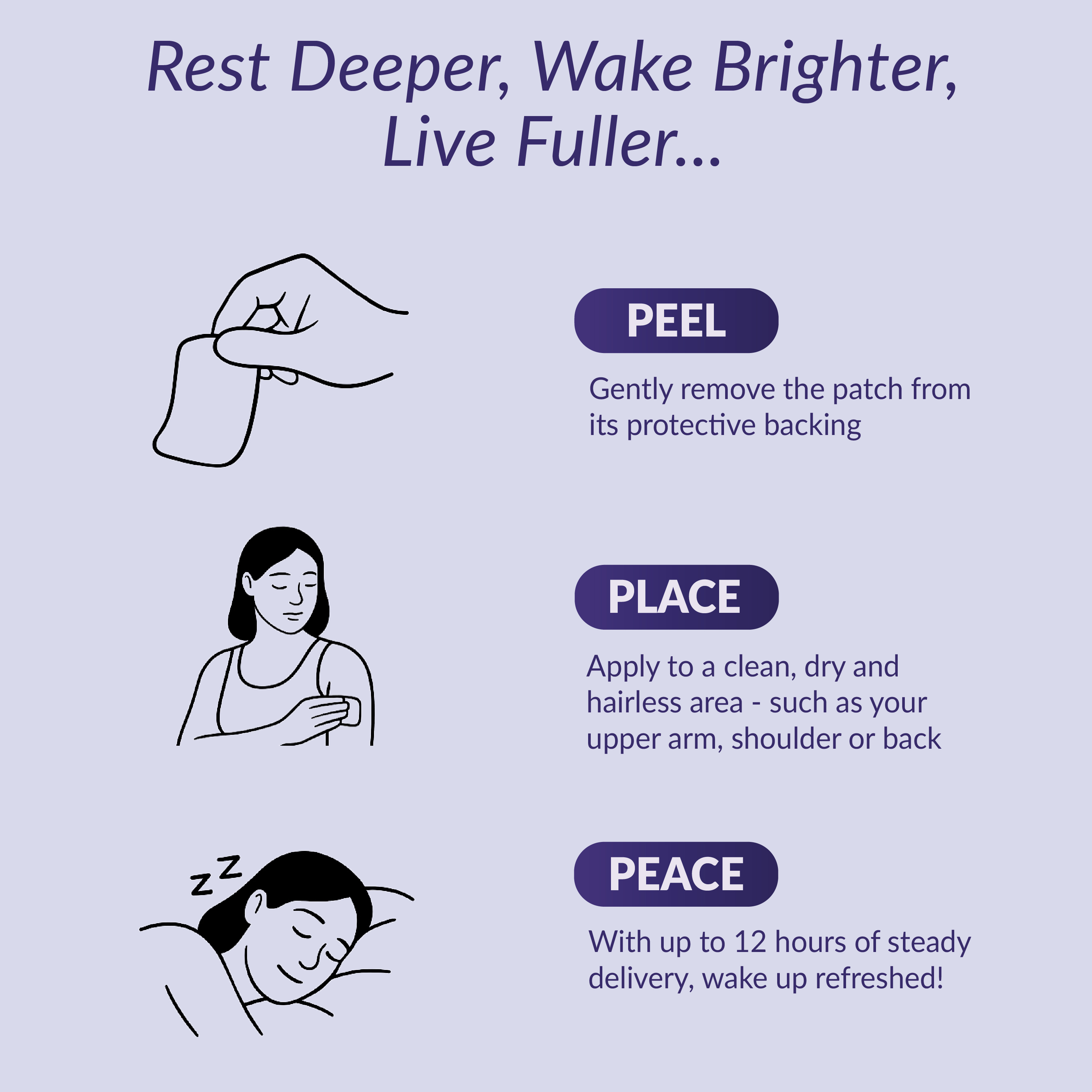 Sleeply Deeply Sleep Patches